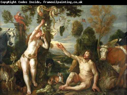 Jacob Jordaens Adam and Eve